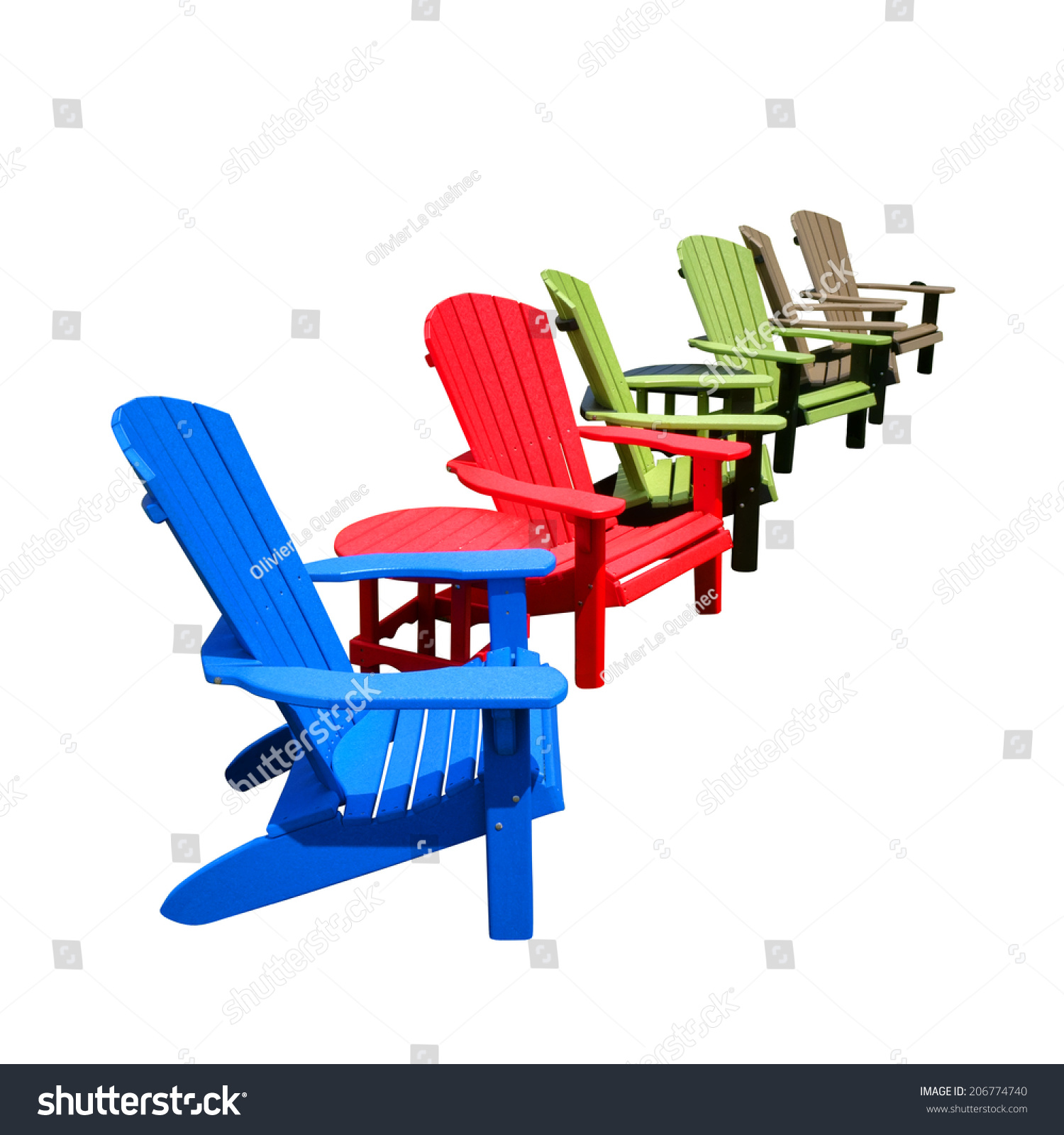 Row Colorful Recycled Plastic Resin Color Stock Photo Edit Now