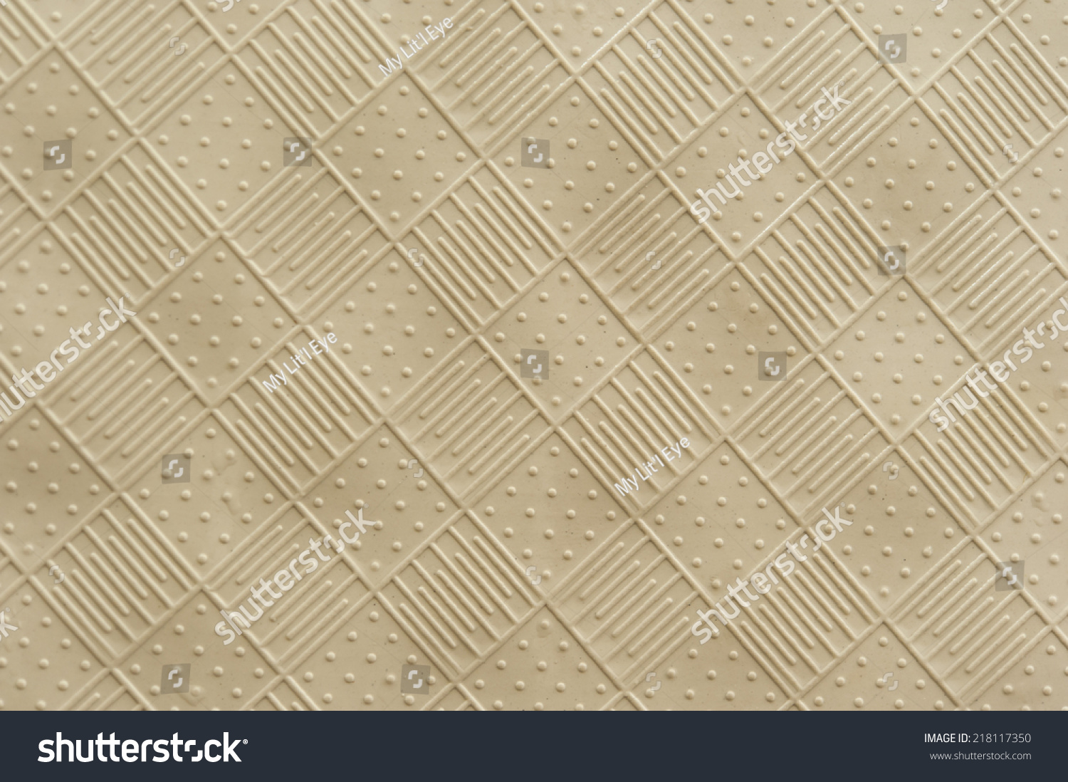 Rubber Mat Texture Raised Squares Alternating Stock Photo Edit