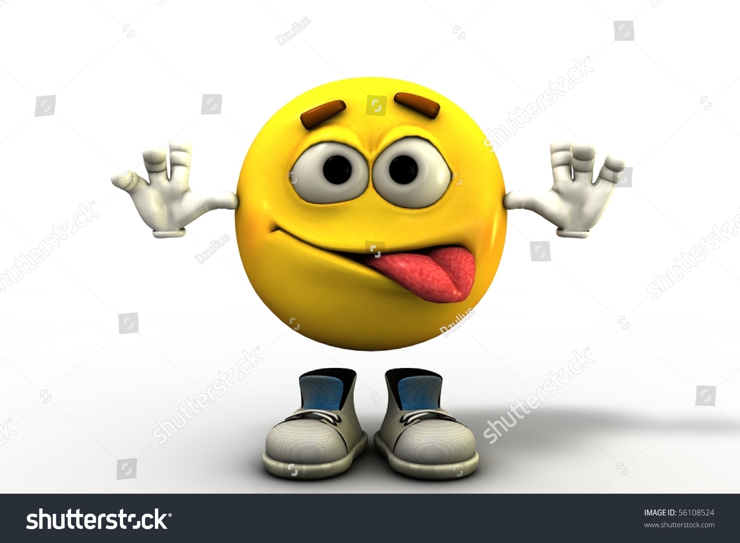 Rude Boy Tongue Out Emoticon Stock Photo 56108524 : Shutterstock