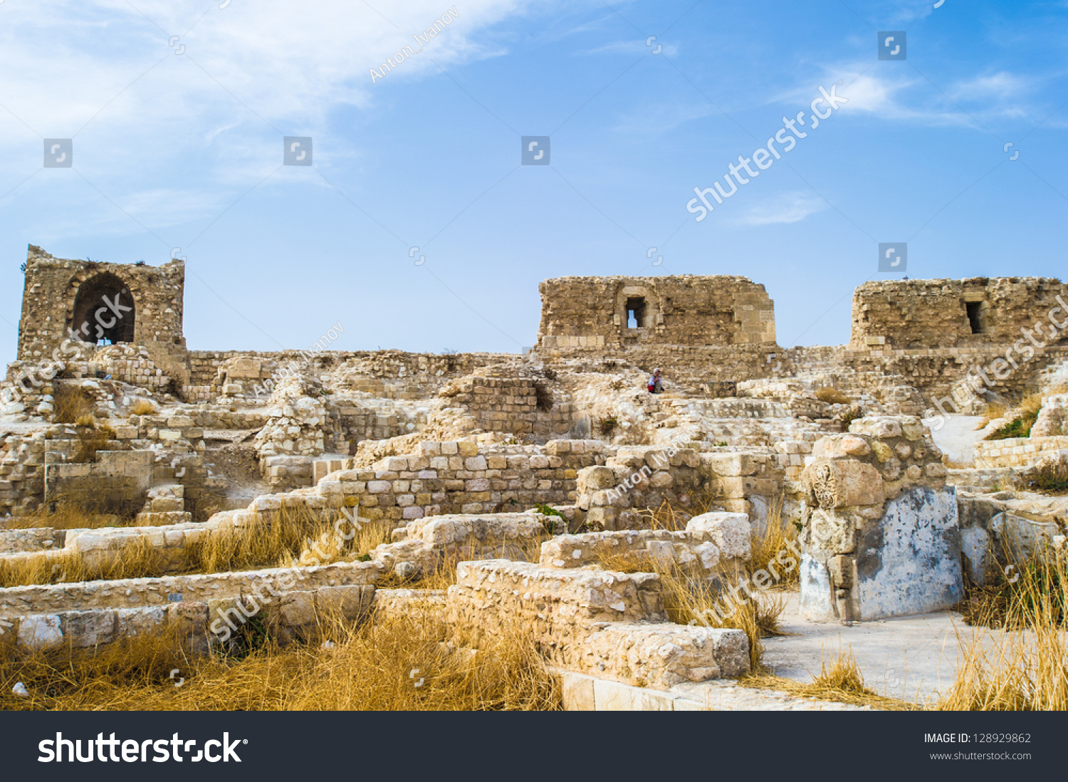 Ruins Of Old Aleppo, Syria. Stock Photo 128929862 : Shutterstock