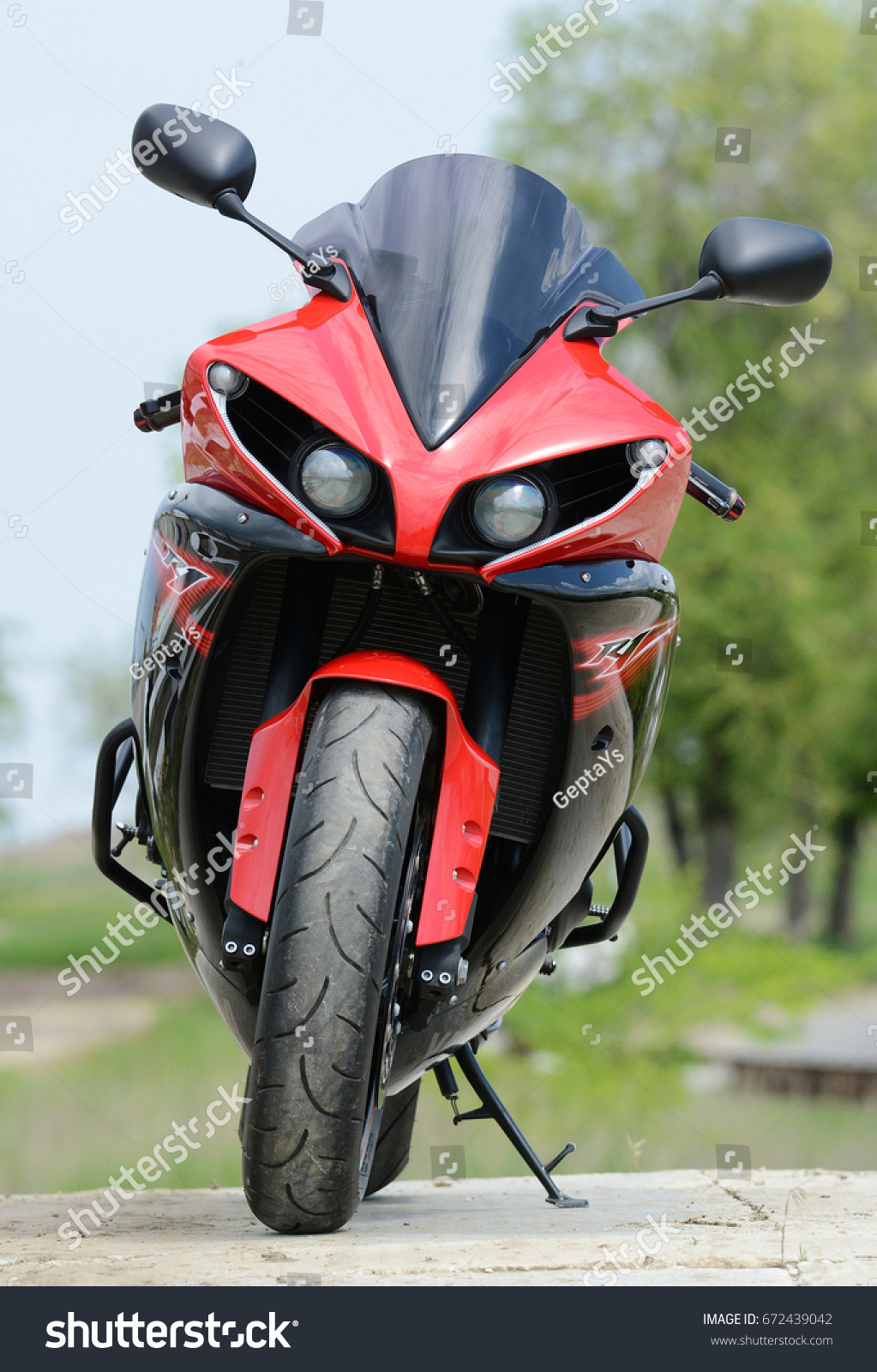 Russia Saratov June 25 17 Motorcycle Stock Photo Edit Now