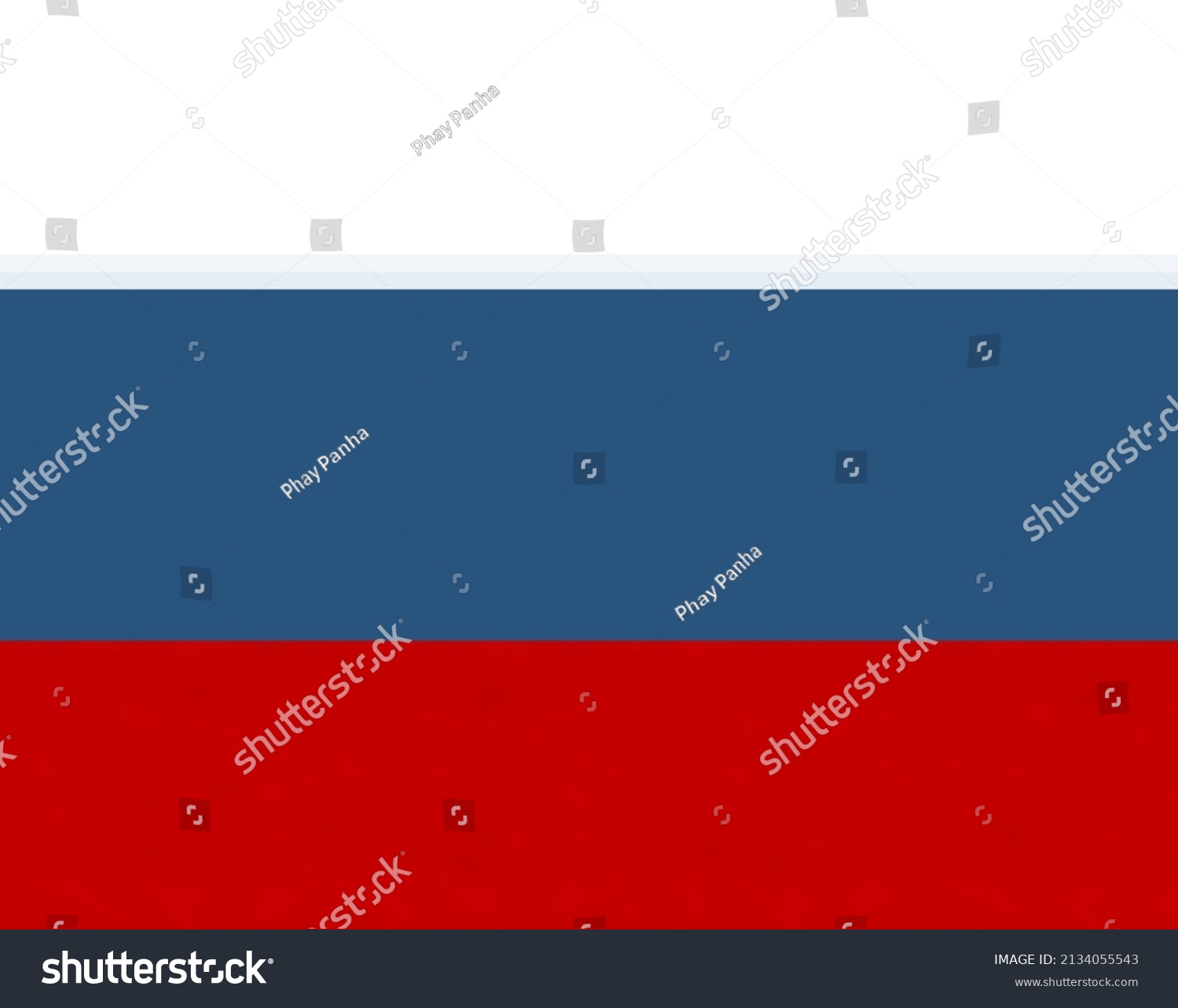 Russian Flag Flag Russia Suitable Banner Stock Illustration 2134055543 ...