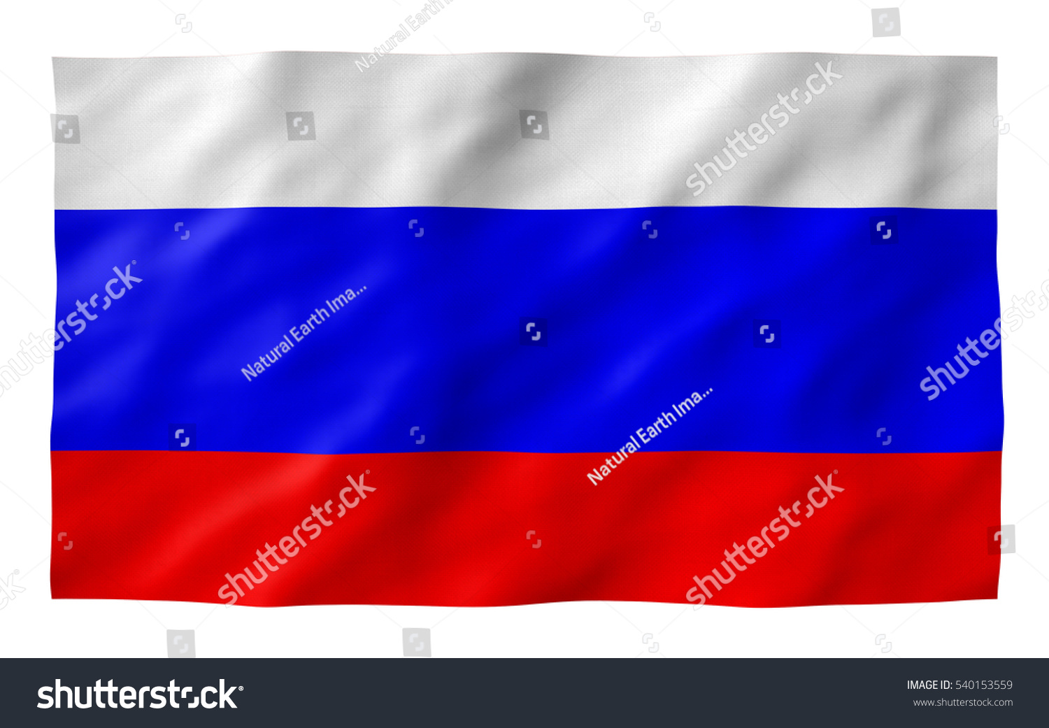 Russian Flag Textured Exclusive Fotolia Part Stock Illustration 540153559