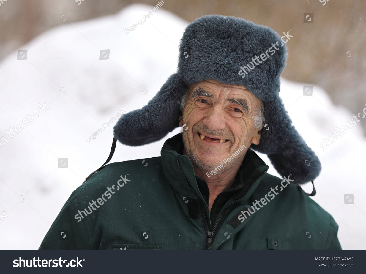 old man winter hat