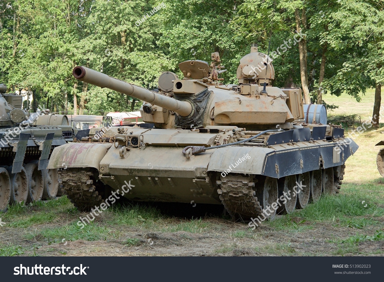 Russian Tank T55 Stock Photo 513902023 - Shutterstock