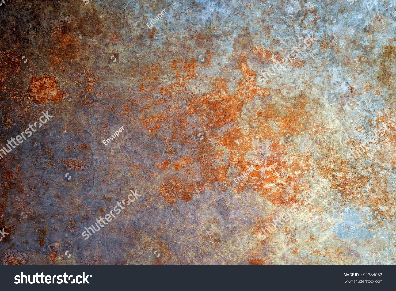 Rusted Metal Texture Stock Photo 492384052 Shutterstock