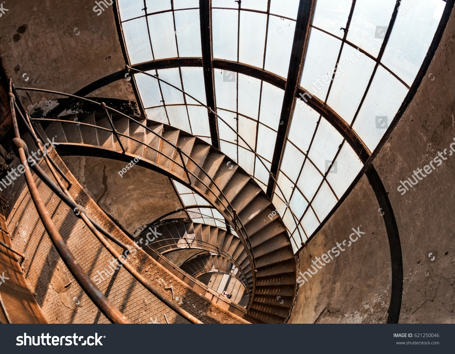 Rusty Staircase Stock Photo 621250046 - Shutterstock