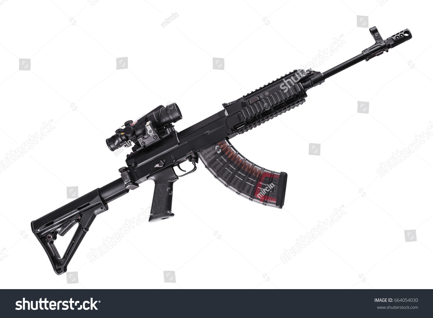 Sa Vz 58 Expert Carbine Black Stock Photo Edit Now