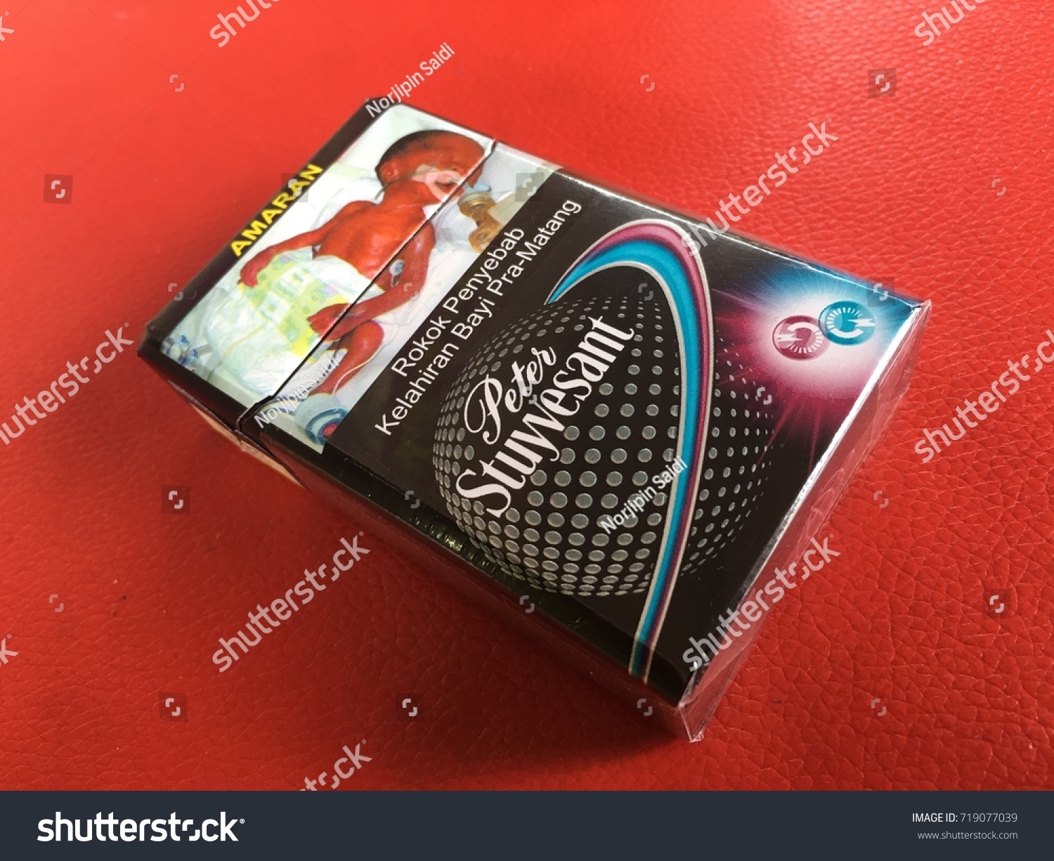 Sabahmalaysiaseptember 2017 Peter Stuyvesant Remix Cigarette Stock Photo Edit Now 719077039