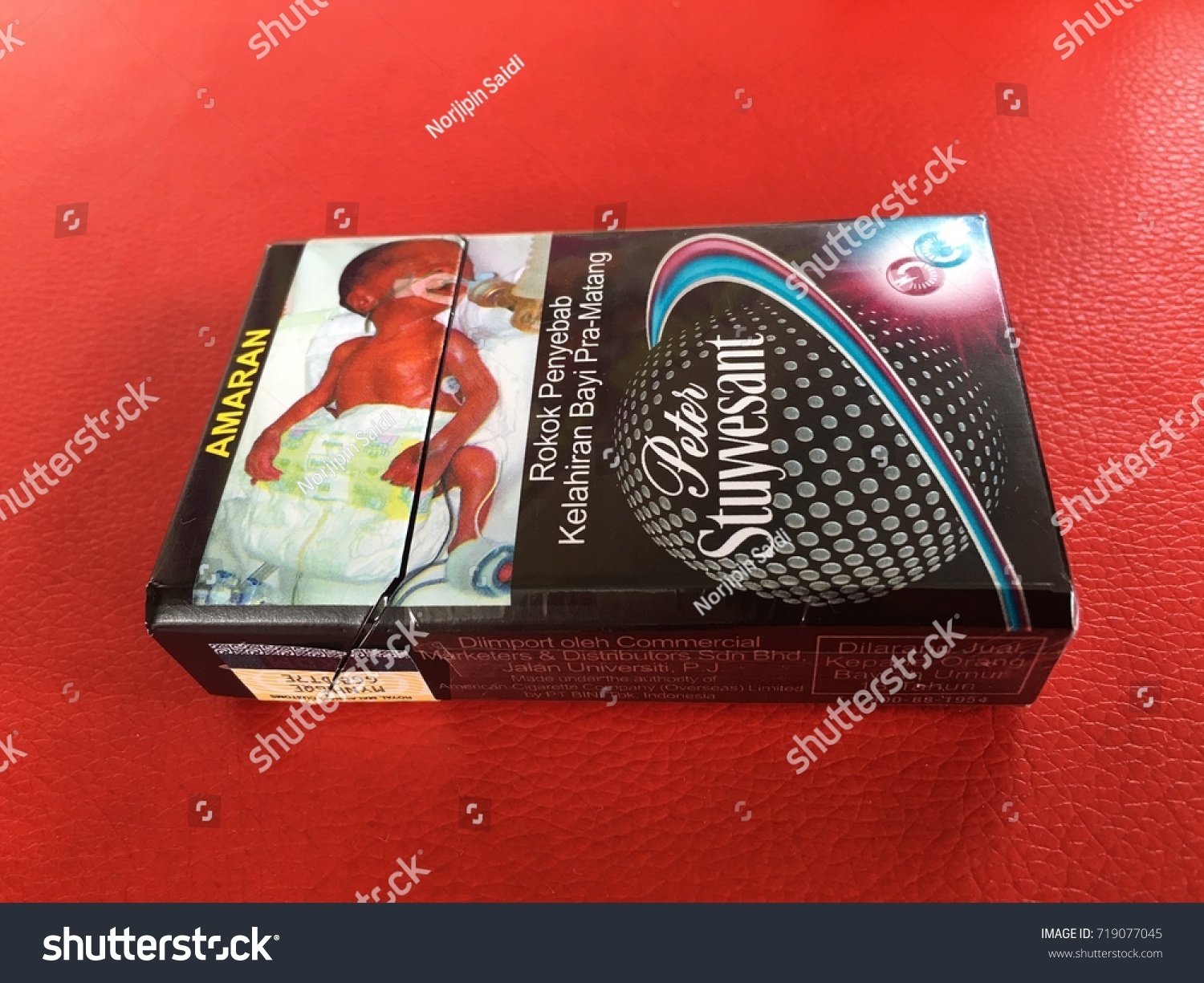 Sabahmalaysiaseptember 2017 Peter Stuyvesant Remix Cigarette Stock Photo Edit Now 719077045