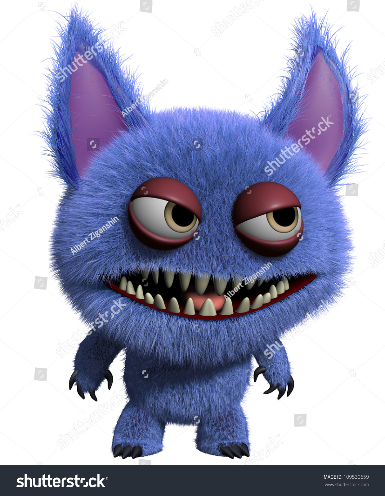 Sad Monster Stock Photo 109530659 : Shutterstock