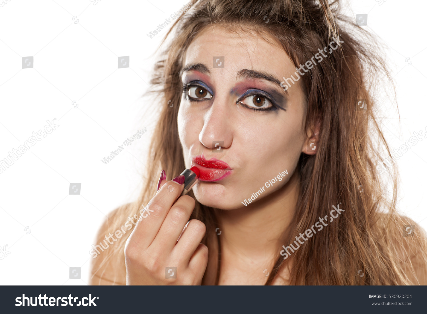 ugly-make-up-images-stock-photos-vectors-shutterstock