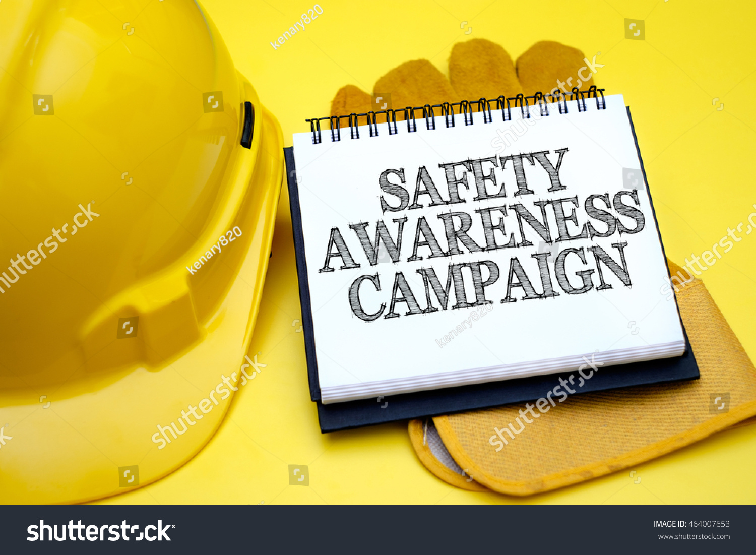 Safety Awareness Campaign Safety Health Workplace Stock Photo 464007653 ...