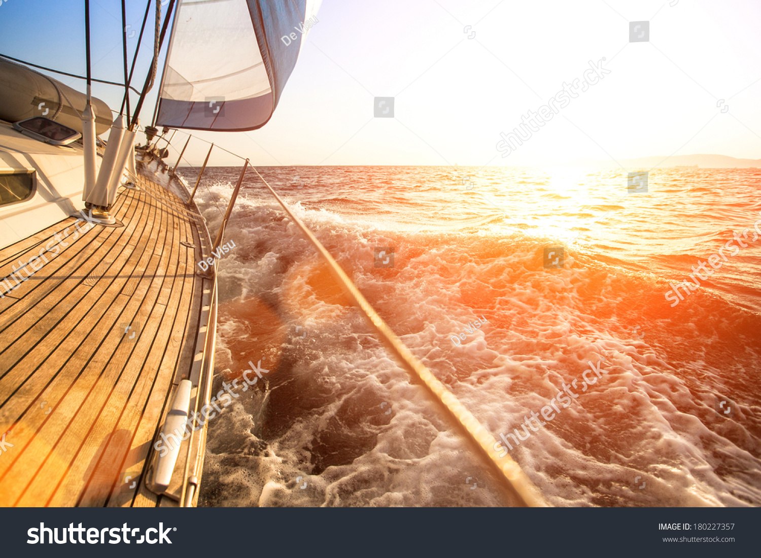 sunset yacht pictures