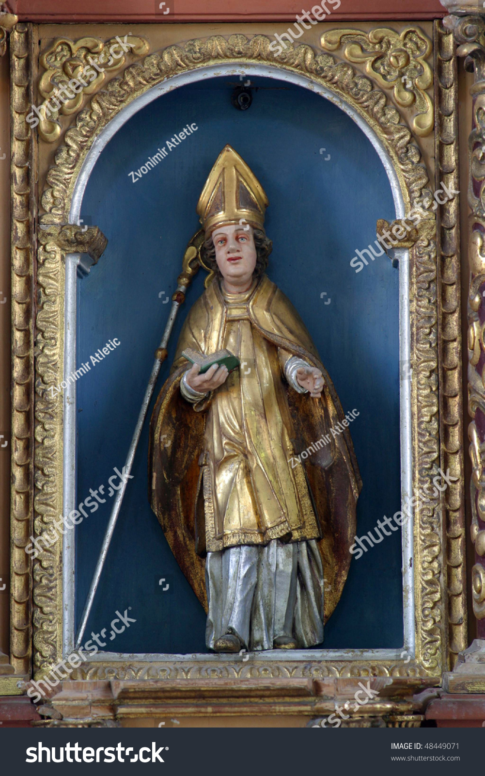 Saint Fabian Stock Photo 48449071 Shutterstock