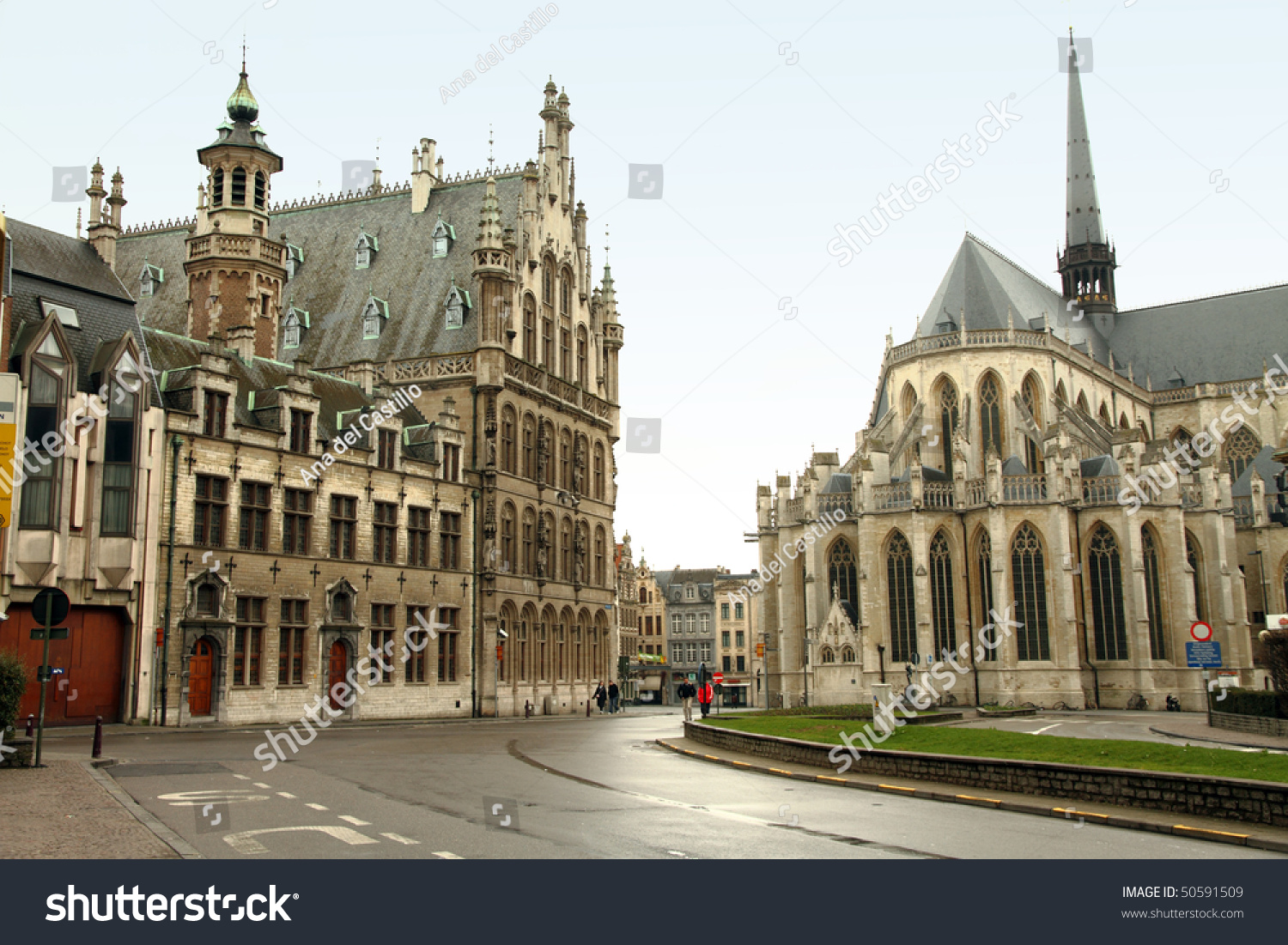 Saint Church Louvain Belgium Stock Photo 50591509 - Shutterstock
