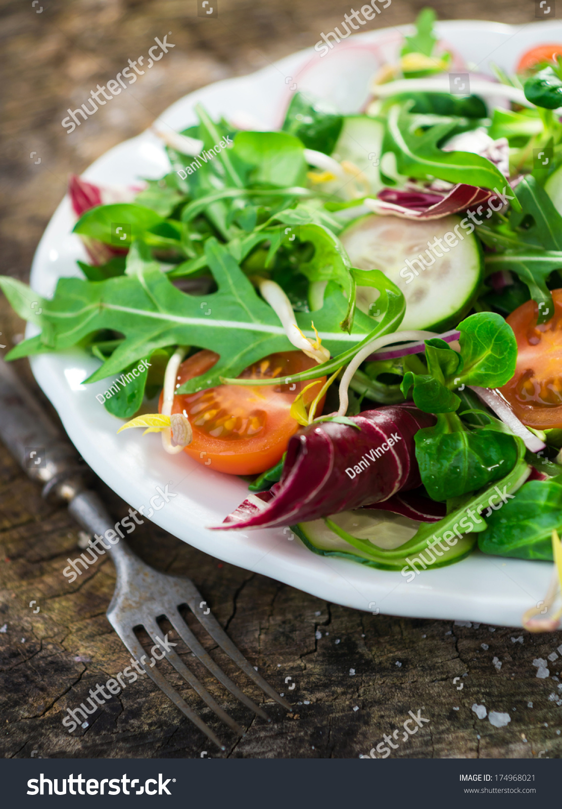 Salad Stock Photo 174968021 : Shutterstock