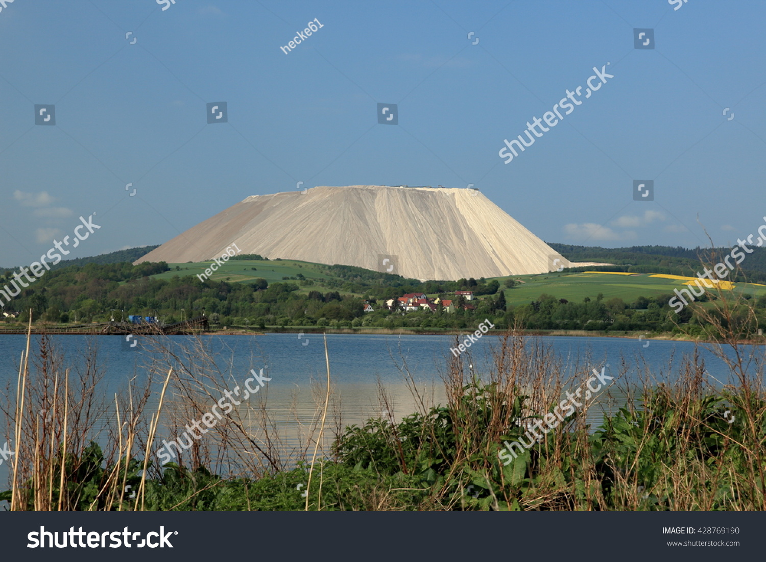 Amazing salt mountain in Germany Amazing salt mountain in Germany