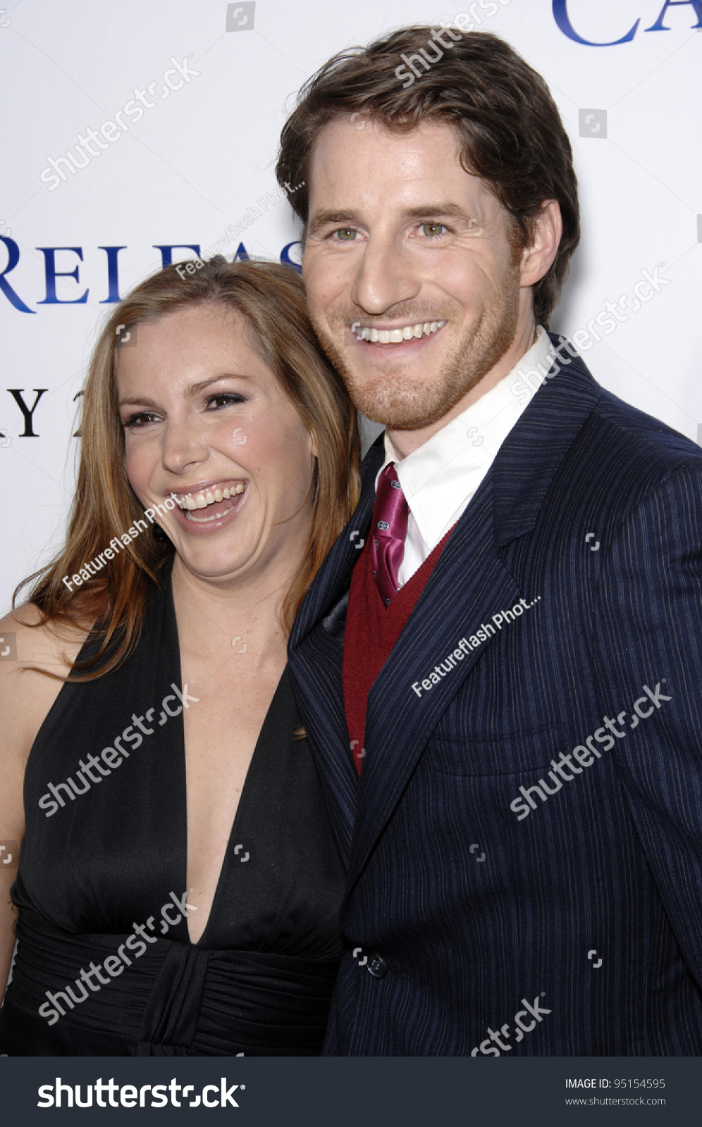 Sam Jaeger & Wife Amber At The World Premiere Of His New Movie 