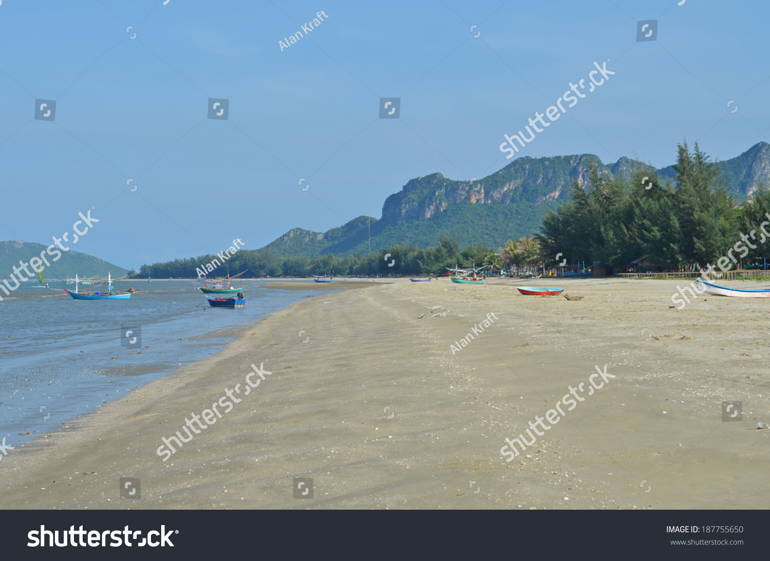 Sam Roi Yod Beach Dolphin Bay Royalty Free Stock Image