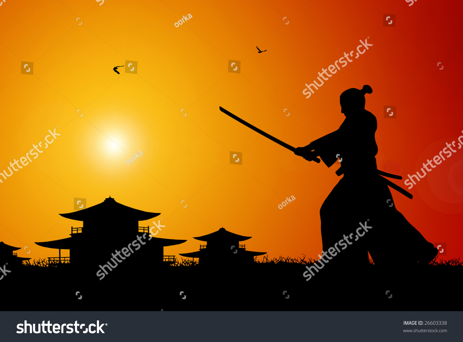 Samurai Stock Photo 26603338 : Shutterstock