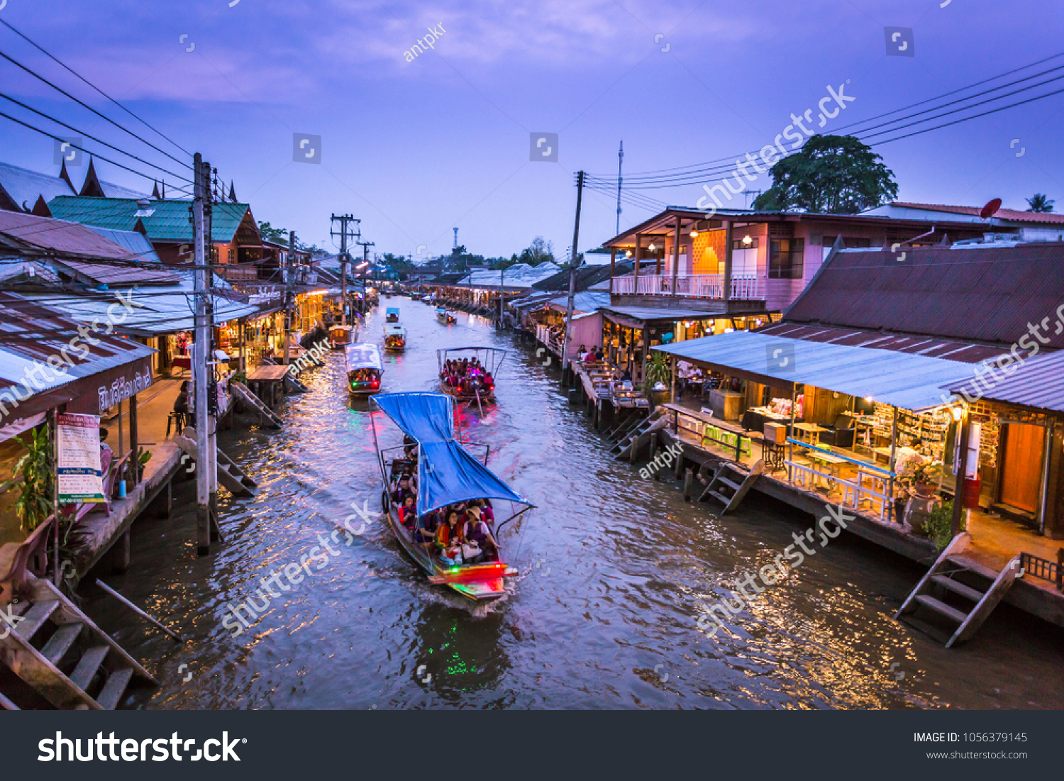 Samut Songkhram Thailand March 23 2018 Stock Photo Edit Now