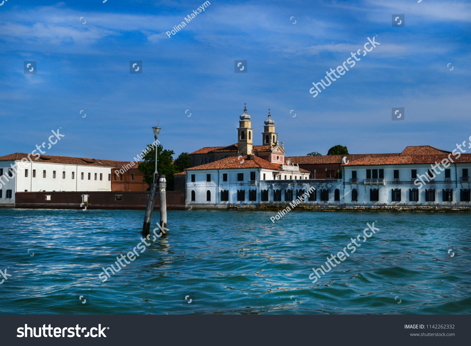 San Servolo Island Venice Italy Stock Photo Edit Now