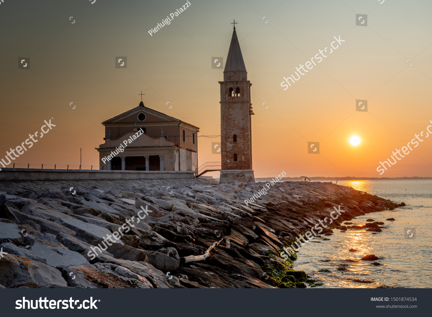 Sanctuary Madonna Angel Caorle Dawn Stock Photo Edit Now