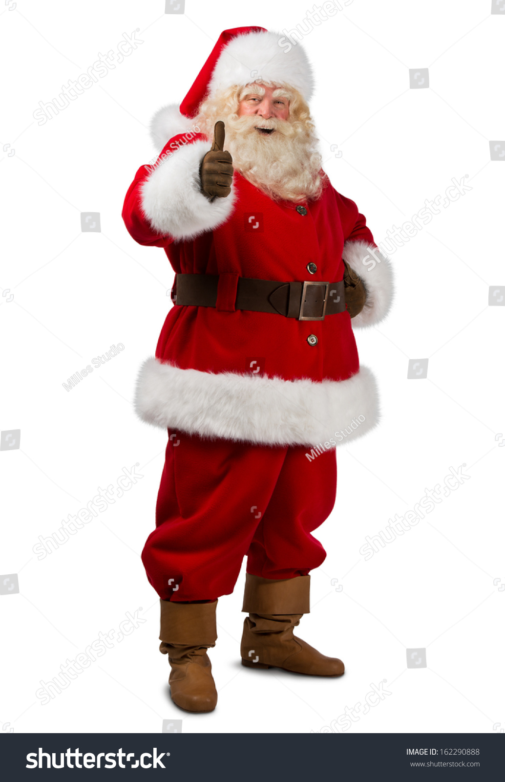 santa claus standing isolated on white stock photo santa claus standing isolated on white stock photo