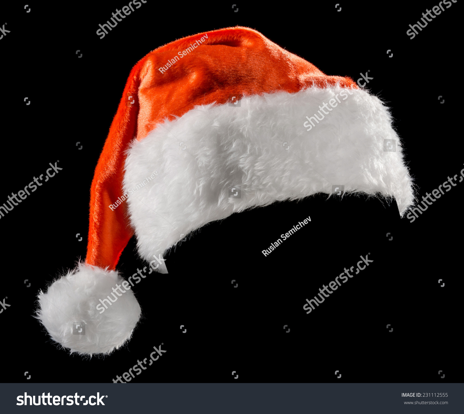 santa black hat