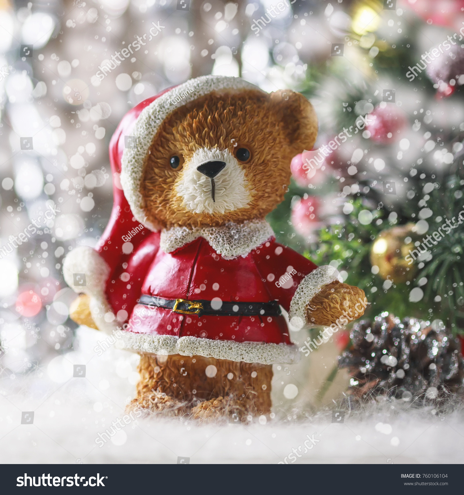 teddy santa