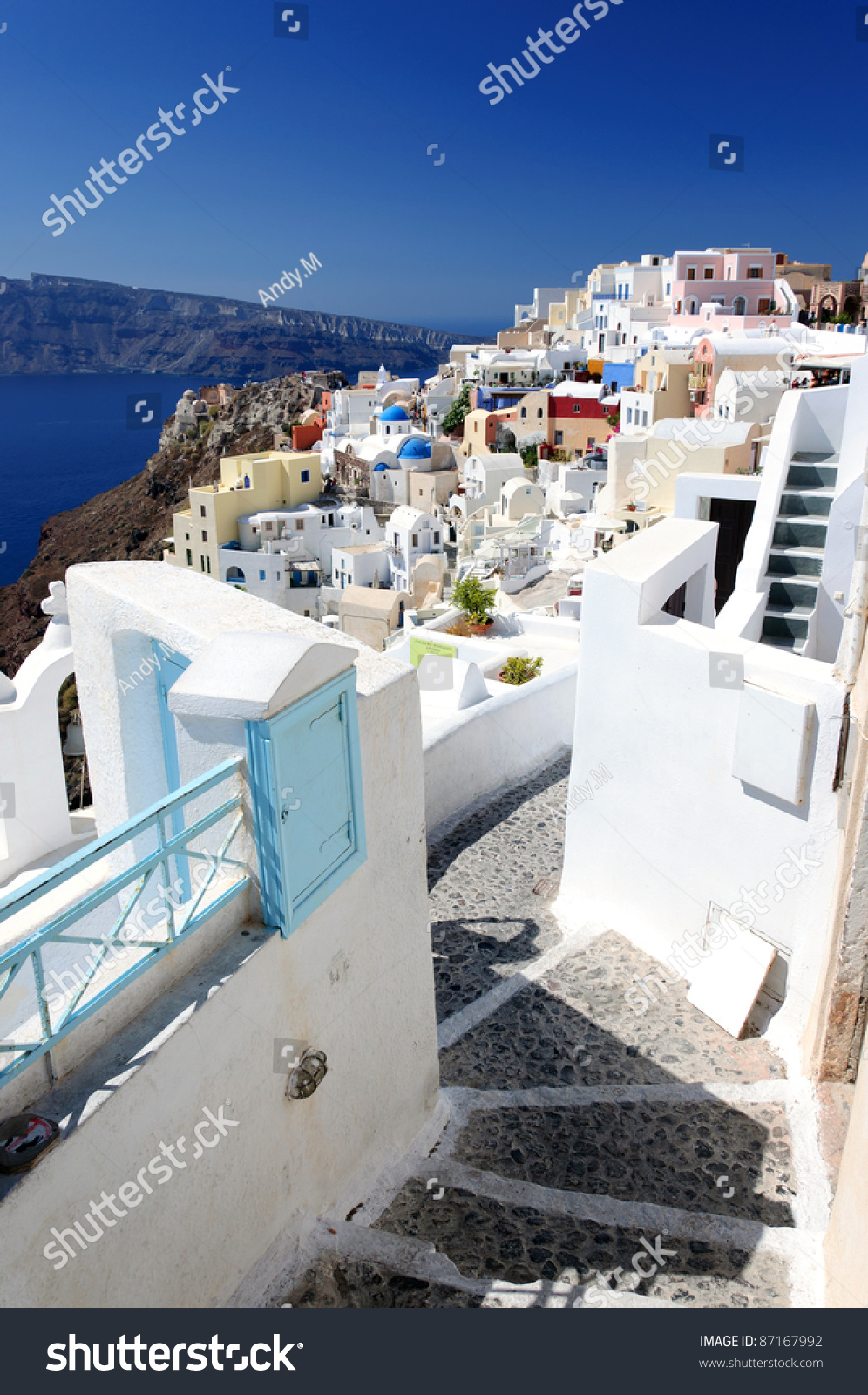 Santorini View, Greece Stock Photo 87167992 : Shutterstock