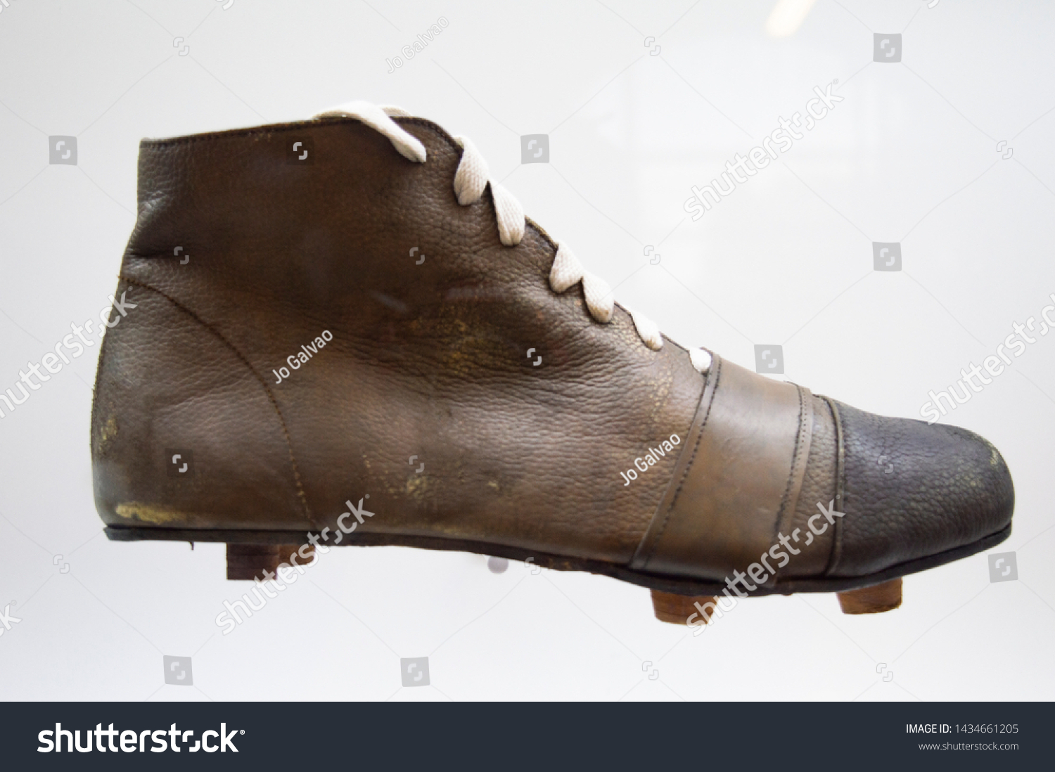 really old football boots