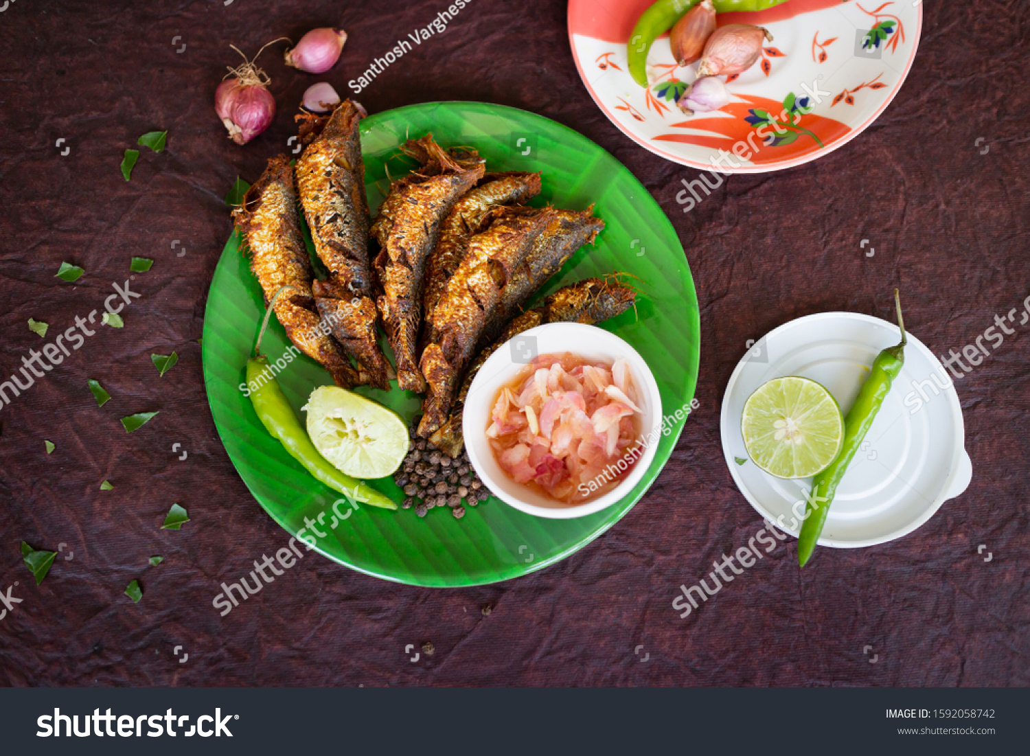 Sardine Fish Fry Kerala Style Mathi Stock Photo (Edit Now) 1592058742