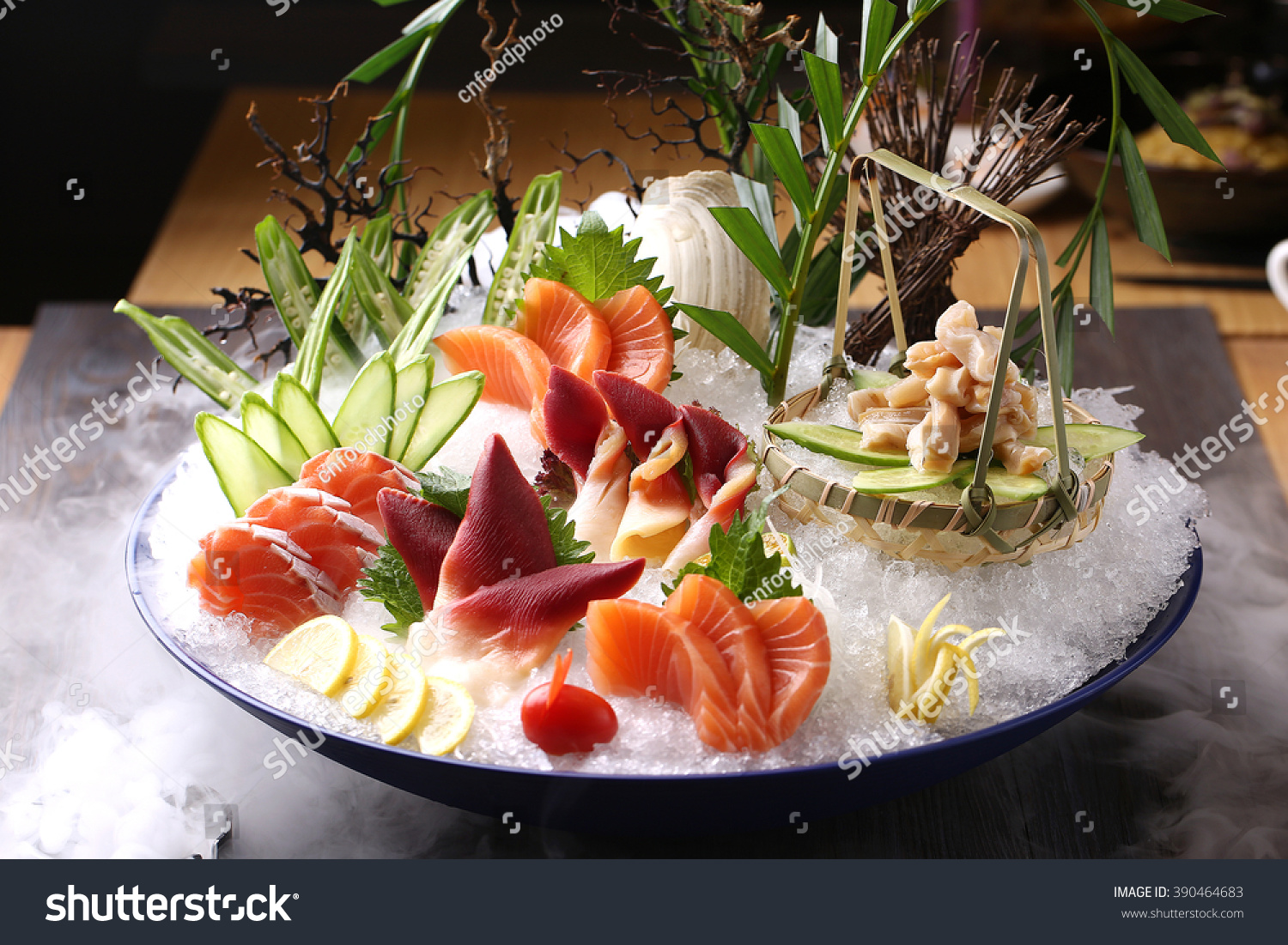 Sashimi Platter Stock Photo 390464683 - Shutterstock