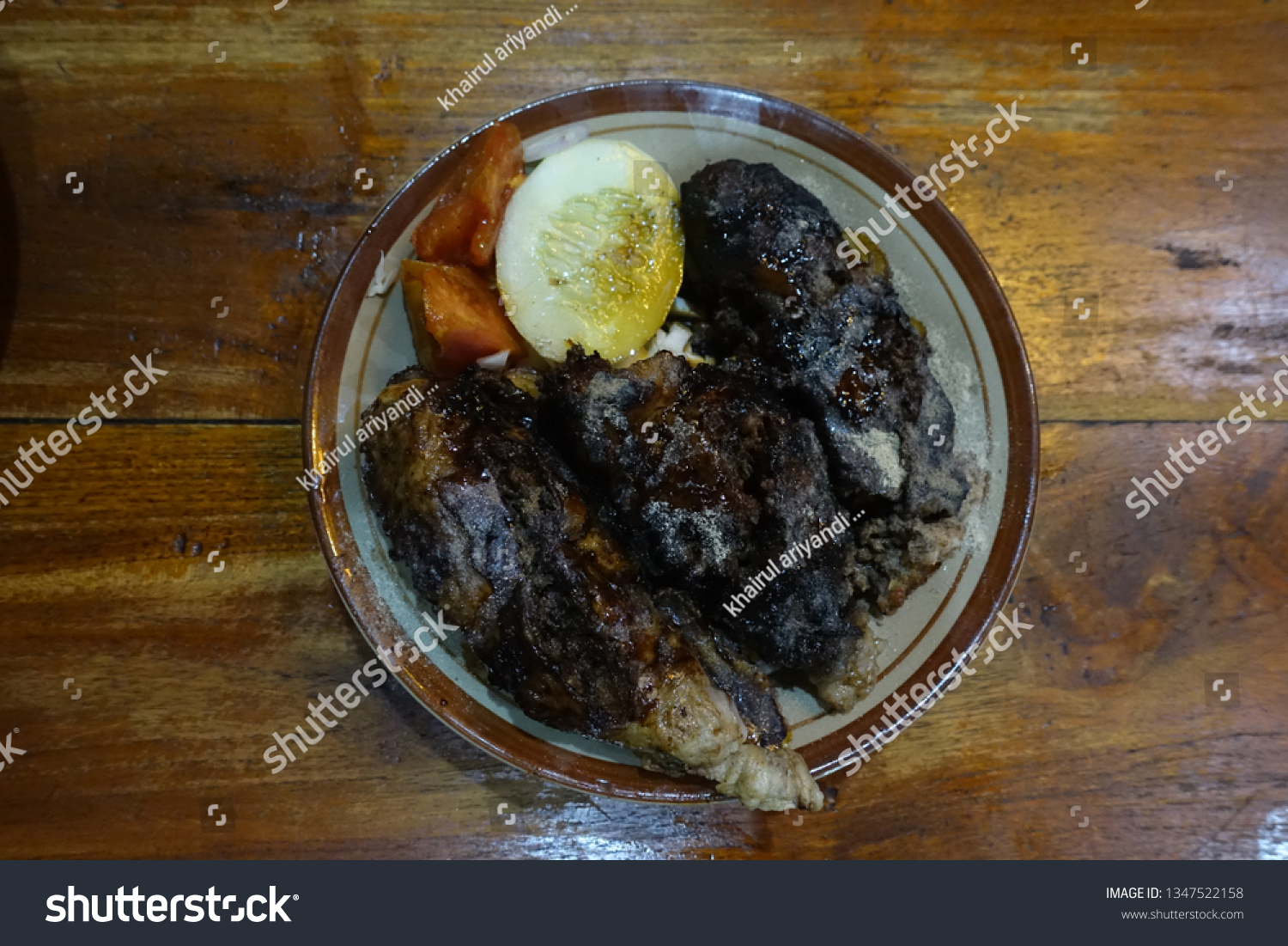 Sate Buntel Sate Kambing Pak Manto Stock Photo Edit Now