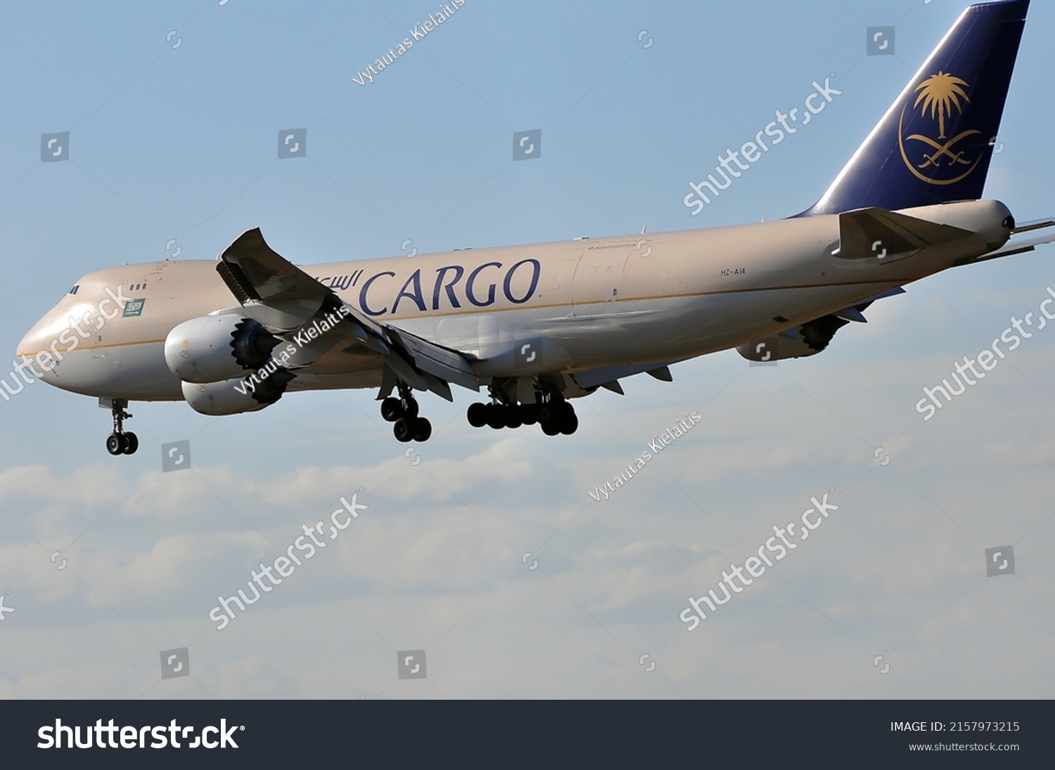 Saudi Airlines Cargo Boeing 747 8f Stock Photo 2157973215 | Shutterstock