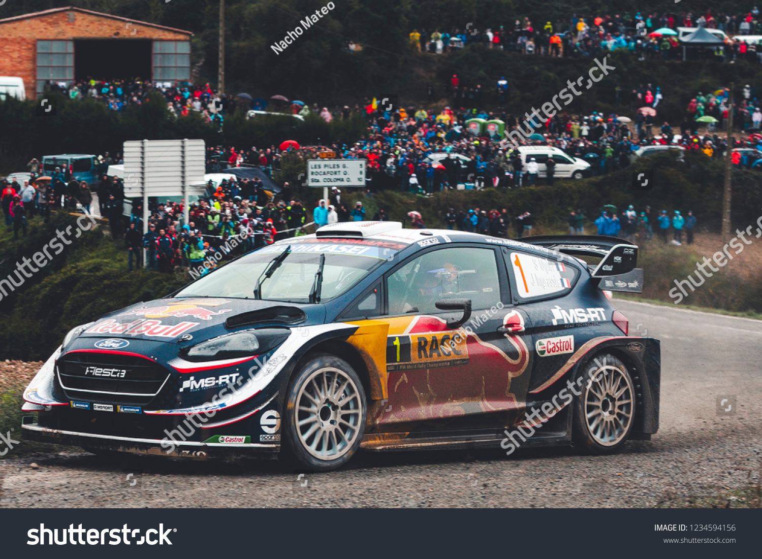 Ogier Ingrassia Ford Fiesta Wrc Stock Photo Edit Now