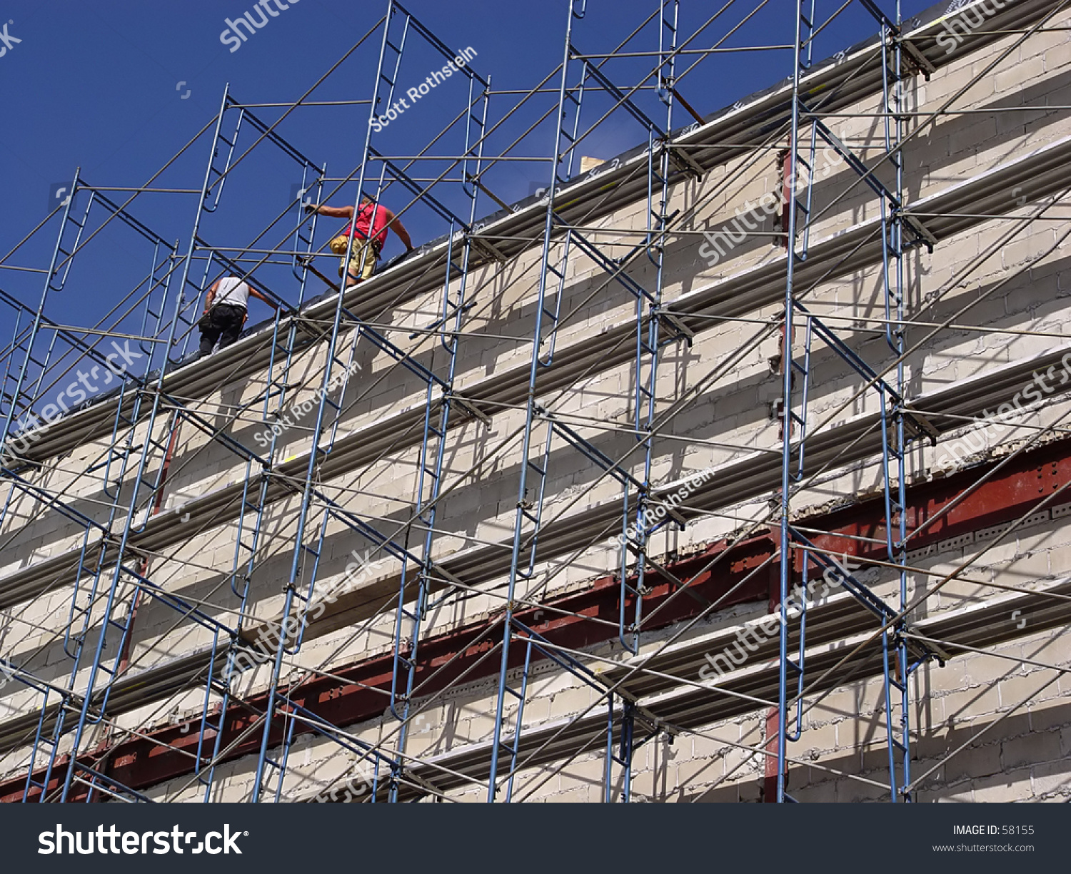 Scaffolding Stock Photo 58155 | Shutterstock