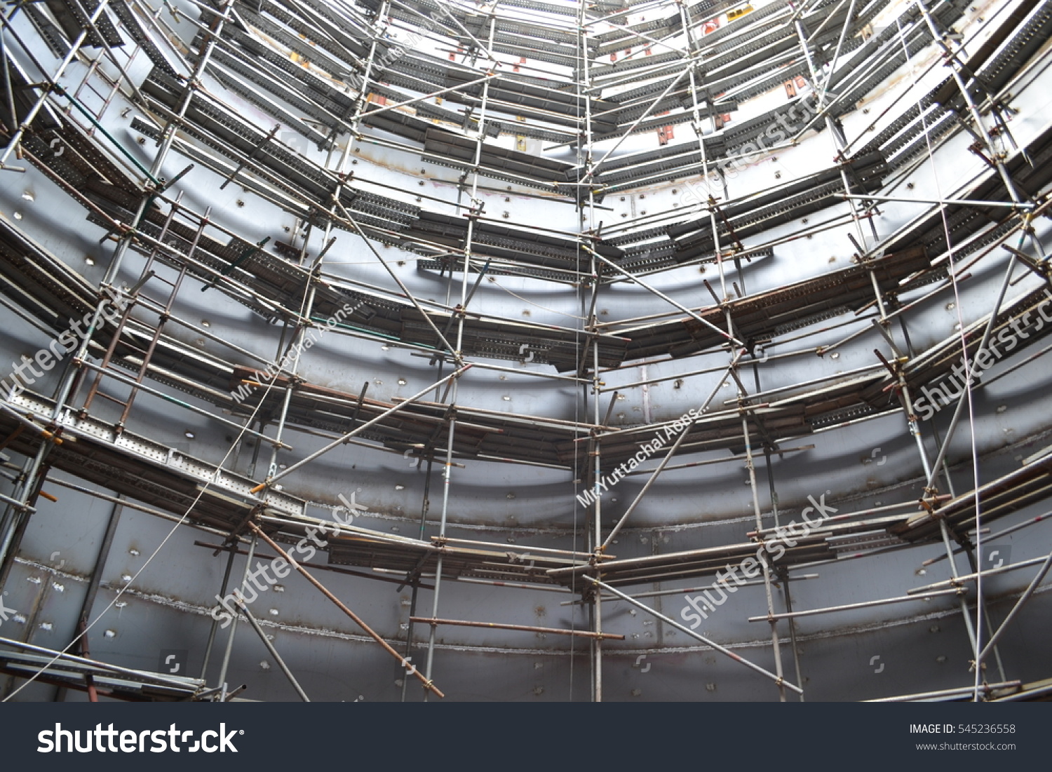 Scaffolding Japan Scaffolding Materials Steel Stairs Stock Photo (Edit ...