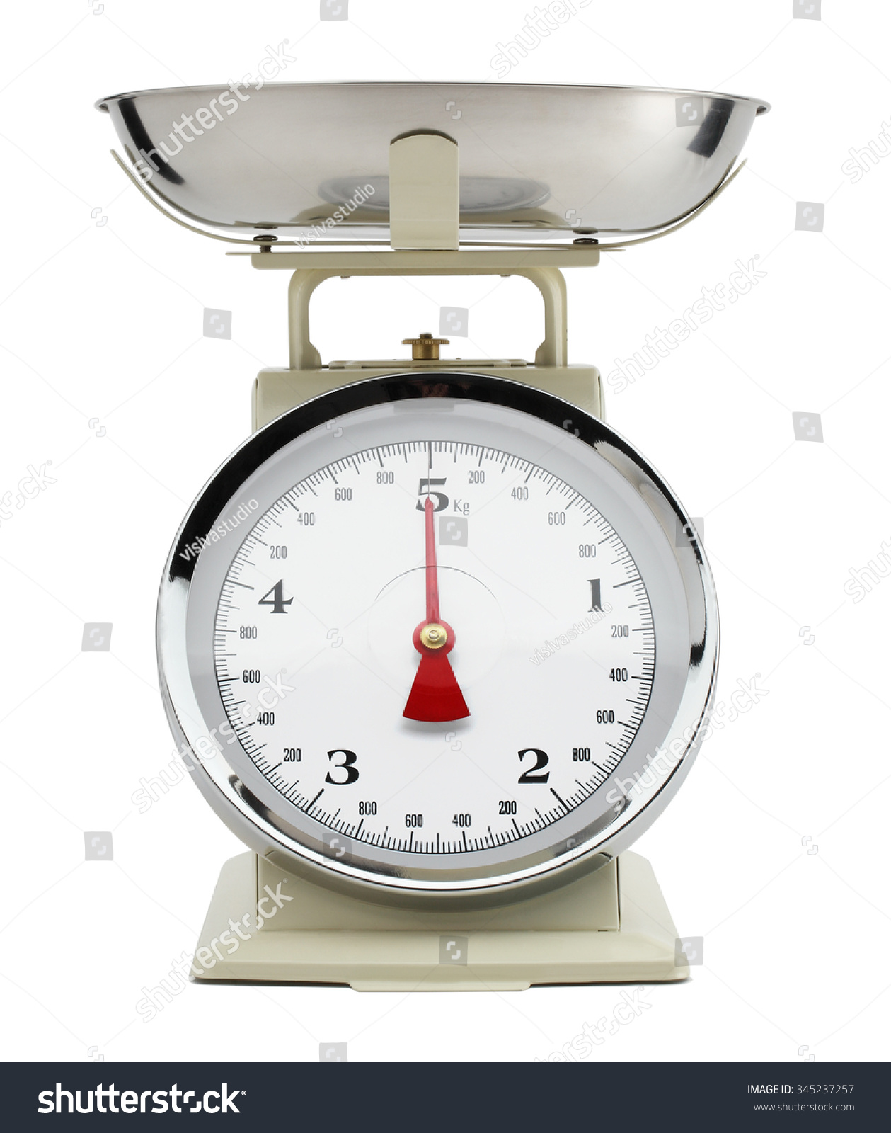 6 623 Retro Kitchen Scale Images Stock Photos Vectors Shutterstock   Stock Photo Scale Isolated On White Background 345237257 