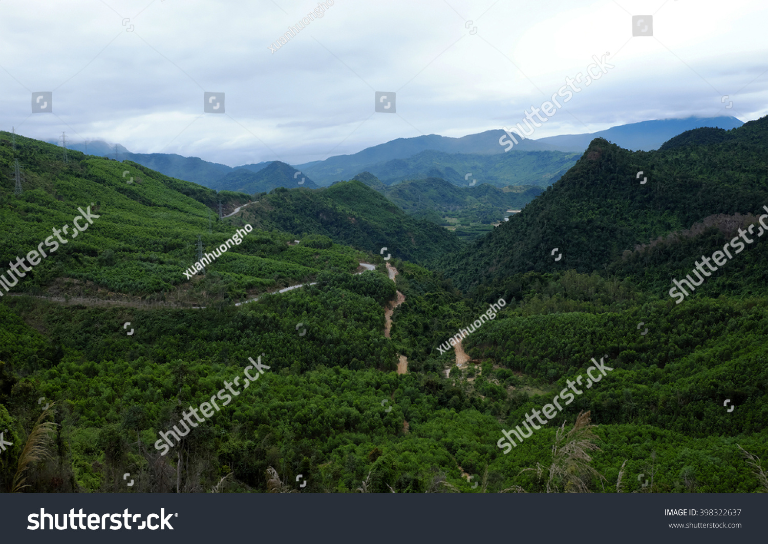 467 Ho Chi Minh Trail Images Stock Photos Vectors Shutterstock   Stock Photo Scene On Ho Chi Minh Trail On Clouds Day House On Hill Danger Terrain With Mountain Pass People 398322637 