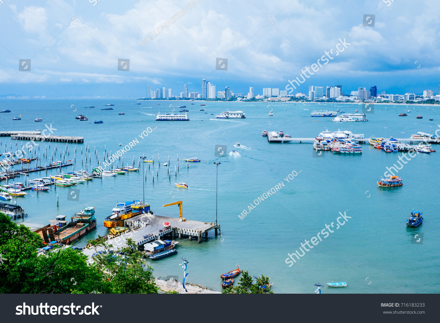 Scenery Pattaya City Tourism Stock Photo 716183233 | Shutterstock