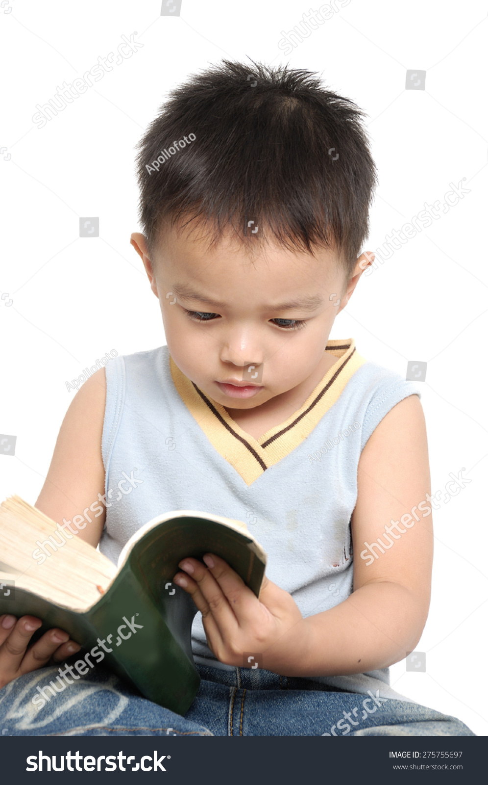 School Boy Sitting Floor Writing Book Stock Photo Edit Now 275755697