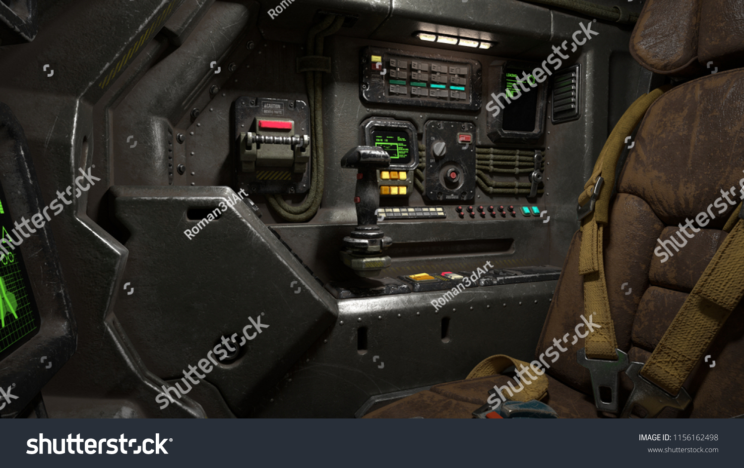 Science Fiction Aircraft Cockpit Picture