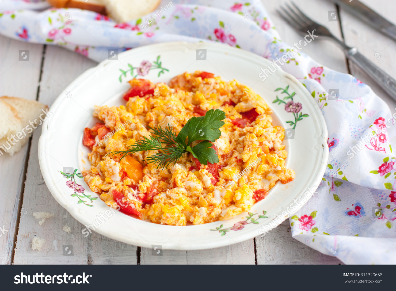 1,156 Scrambled eggs on bread dill Images, Stock Photos & Vectors