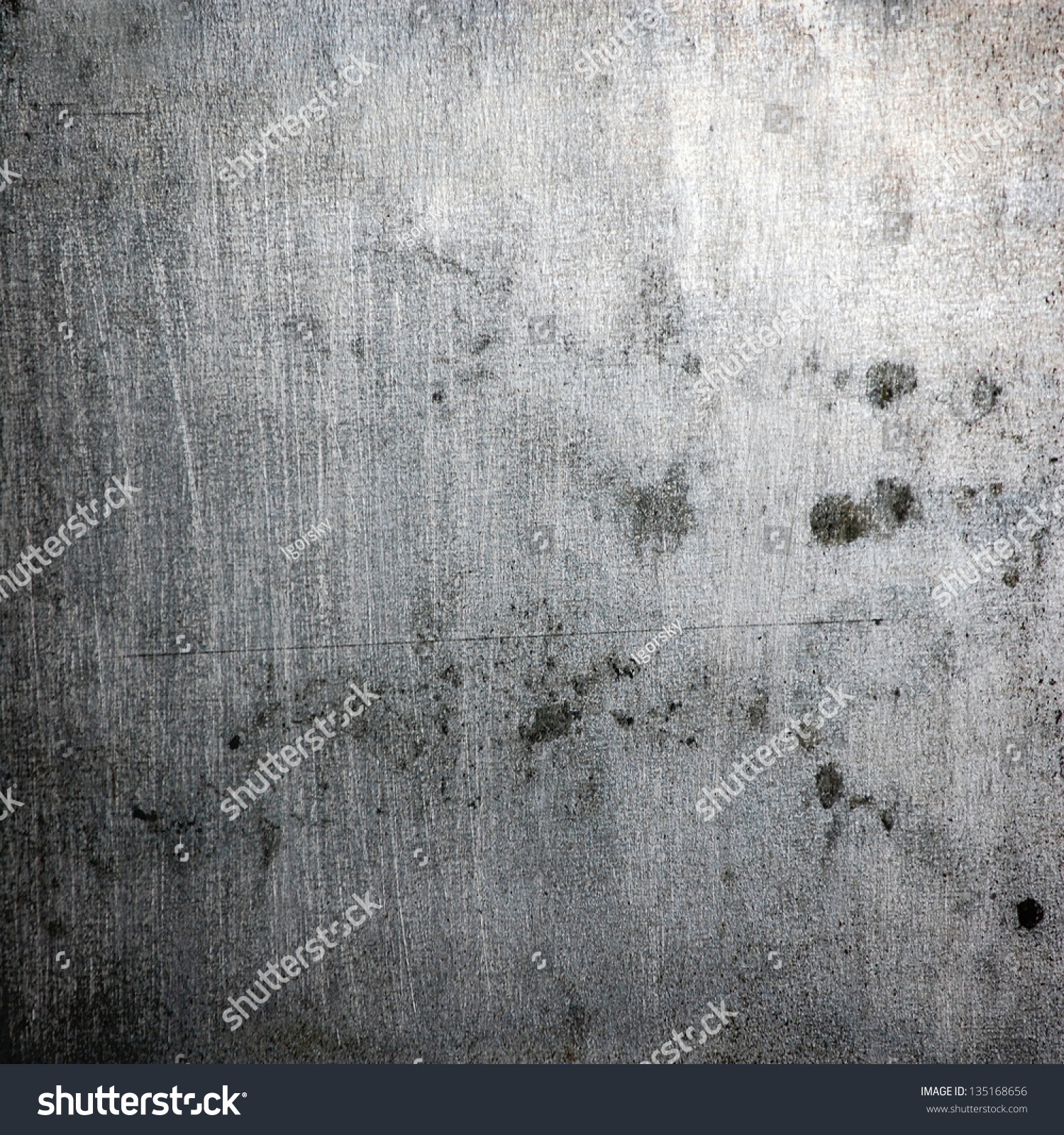 Scratched Grunge Metal Plating ; Abstract Industrial Background Stock ...