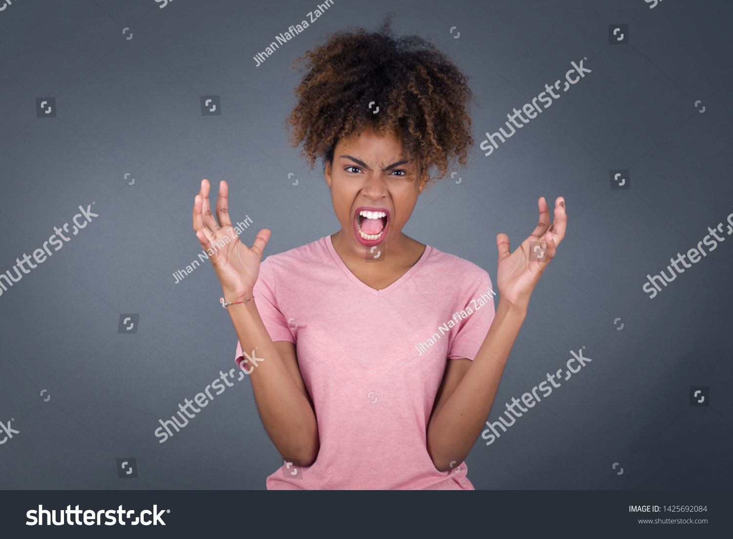 Screaming Hate Rage Crying Emotional Angry Stock Photo Edit Now