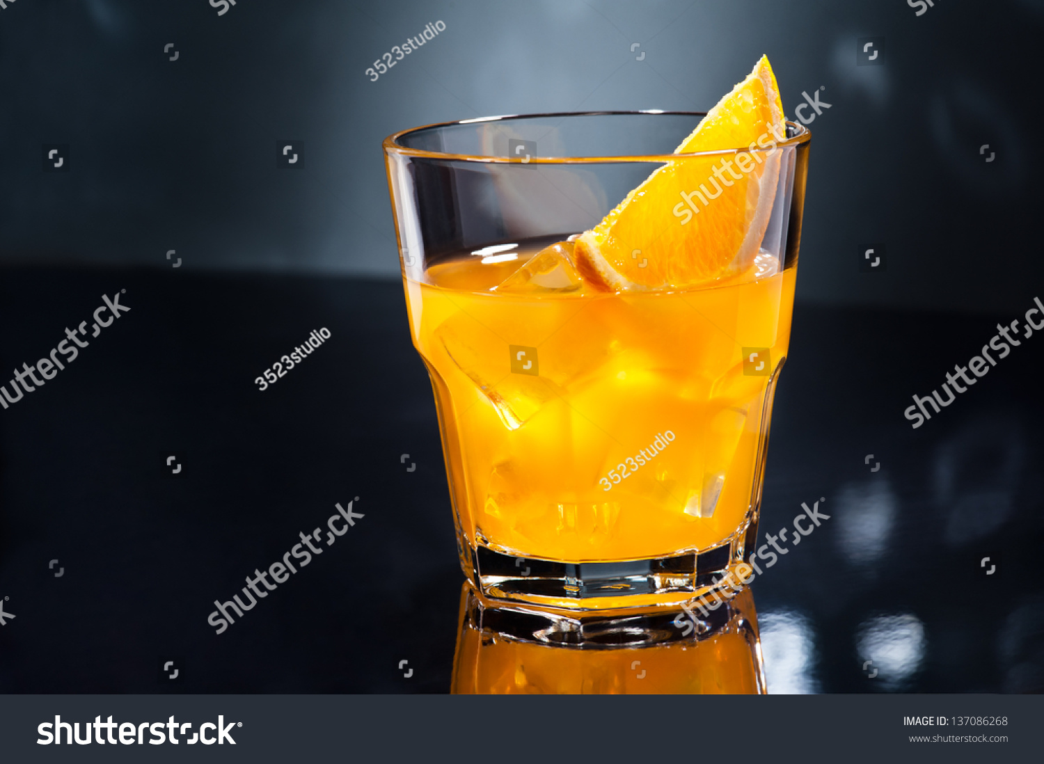 orange driver drink