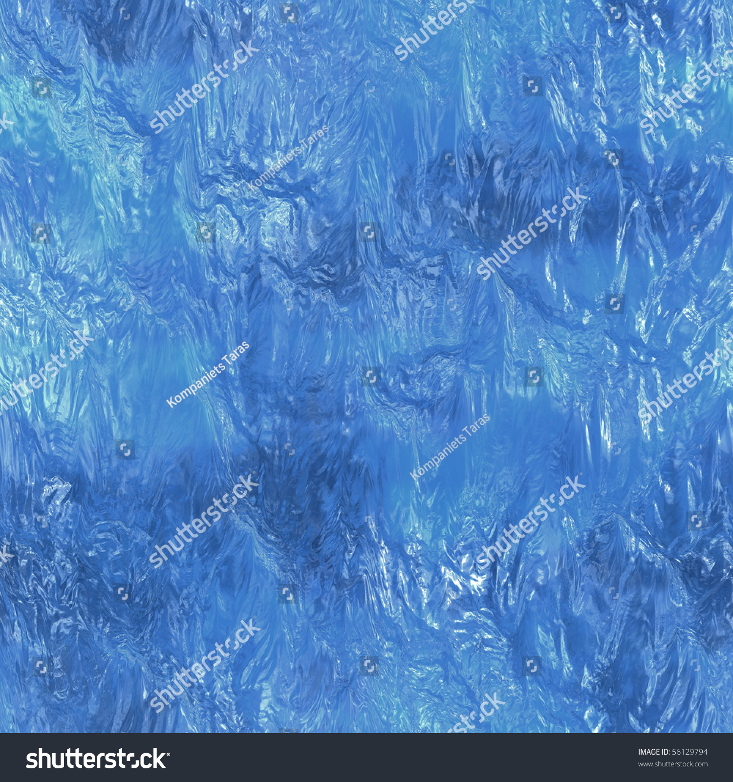 Seamless Blue Crystal Texture Stock Photo 56129794 : Shutterstock